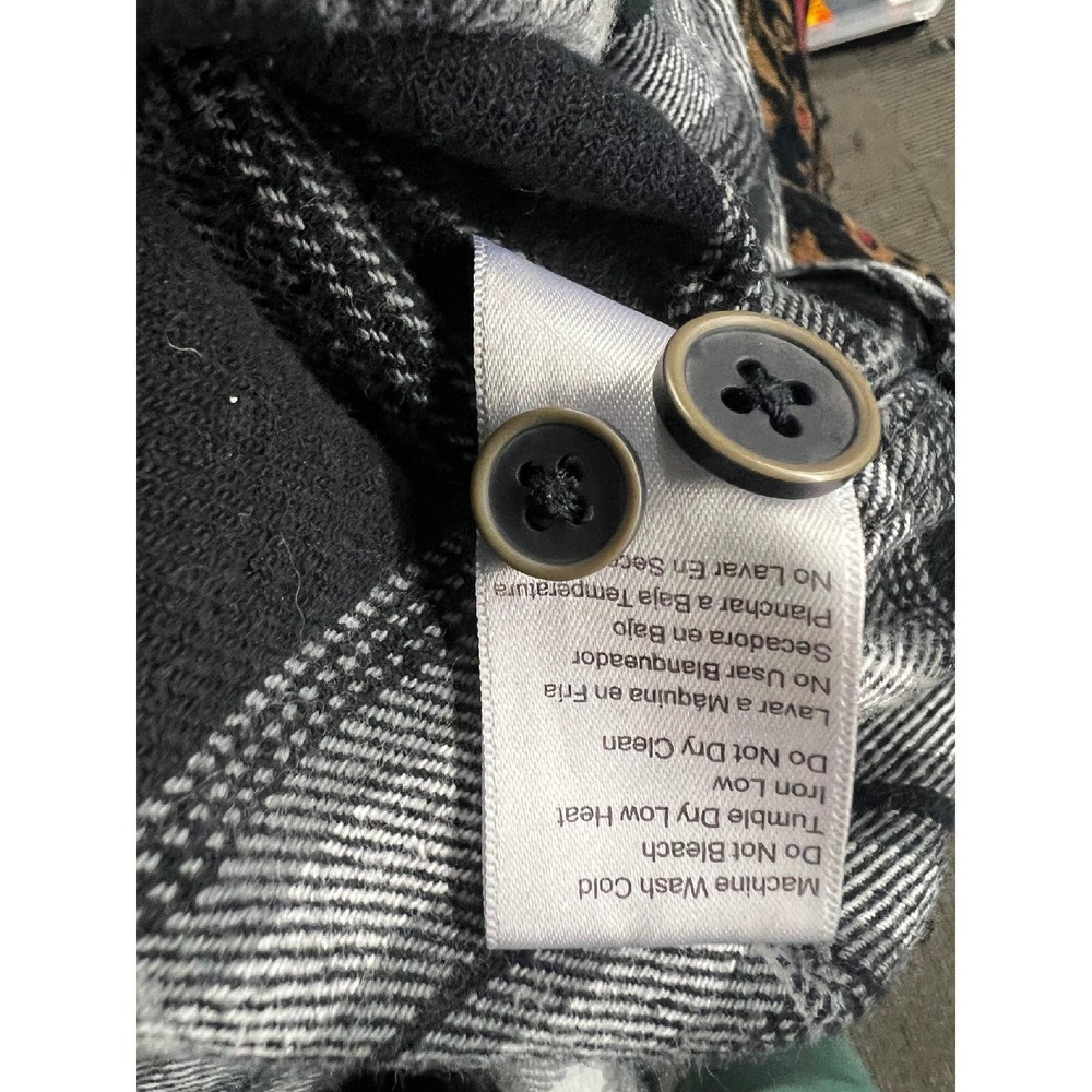 Jachs Monochrome Plaid Button Down Shirt - Picture 6 of 8